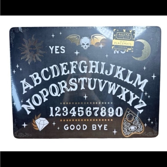 ⚜️Salem General Store Ouija Board Placemats! NWT! - Picture 2 of 4